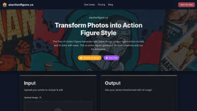 AI Action Figure Generator - AI tool for Content Creation