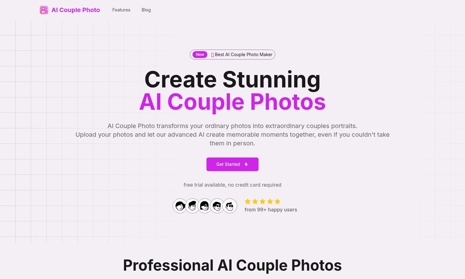 AI Couple Photo Website