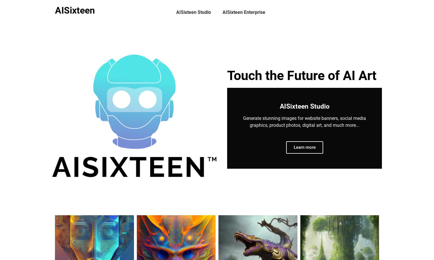 AISixteen Studio Website