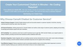 CamsAI Chatbot - tool for productivity