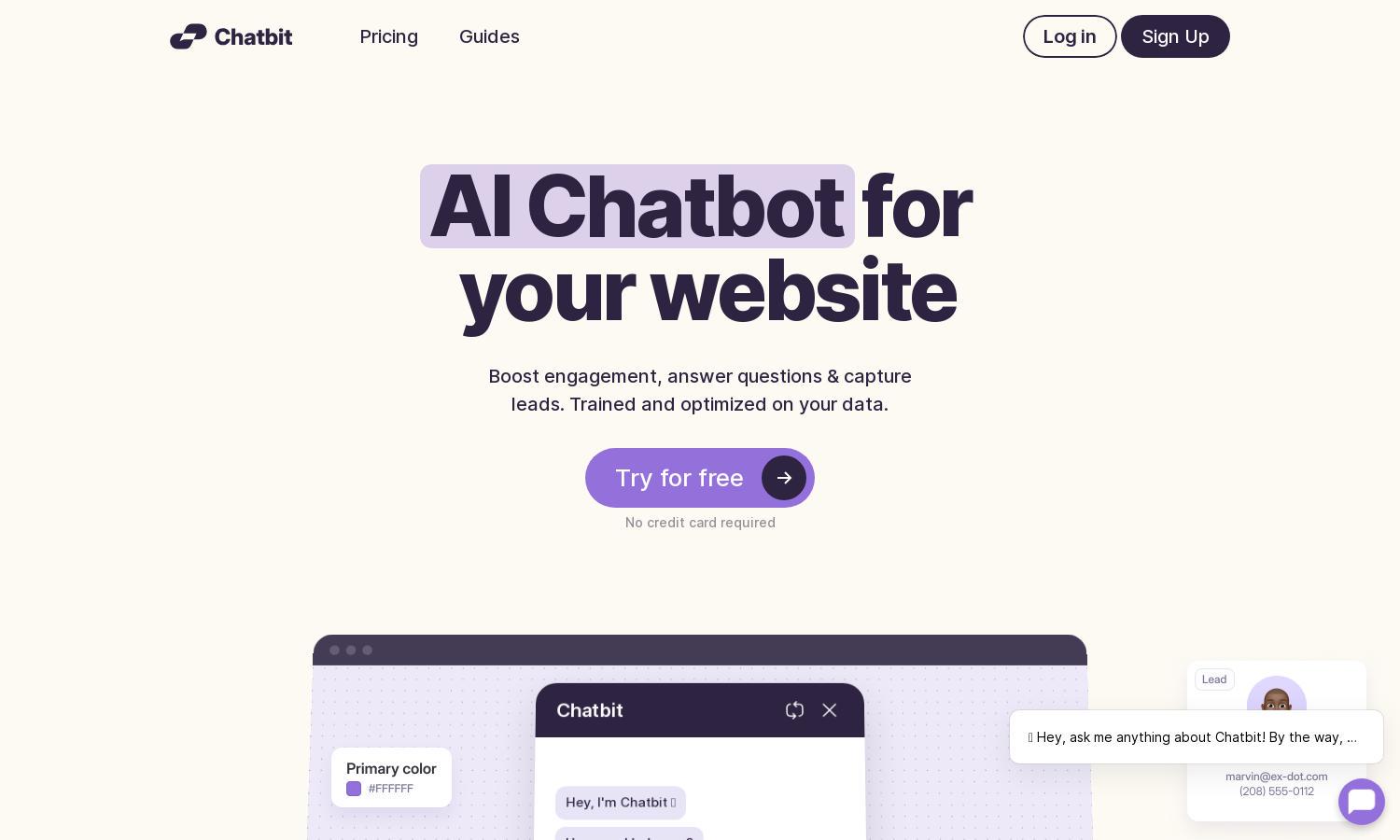 Chatbit Website