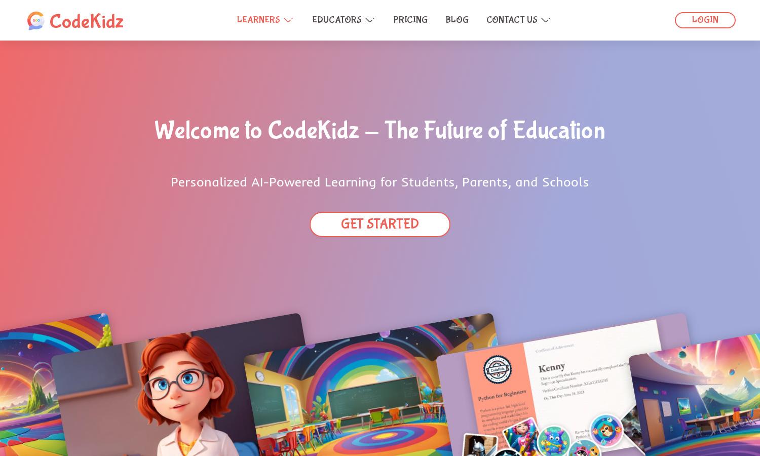 CodeKidz Website