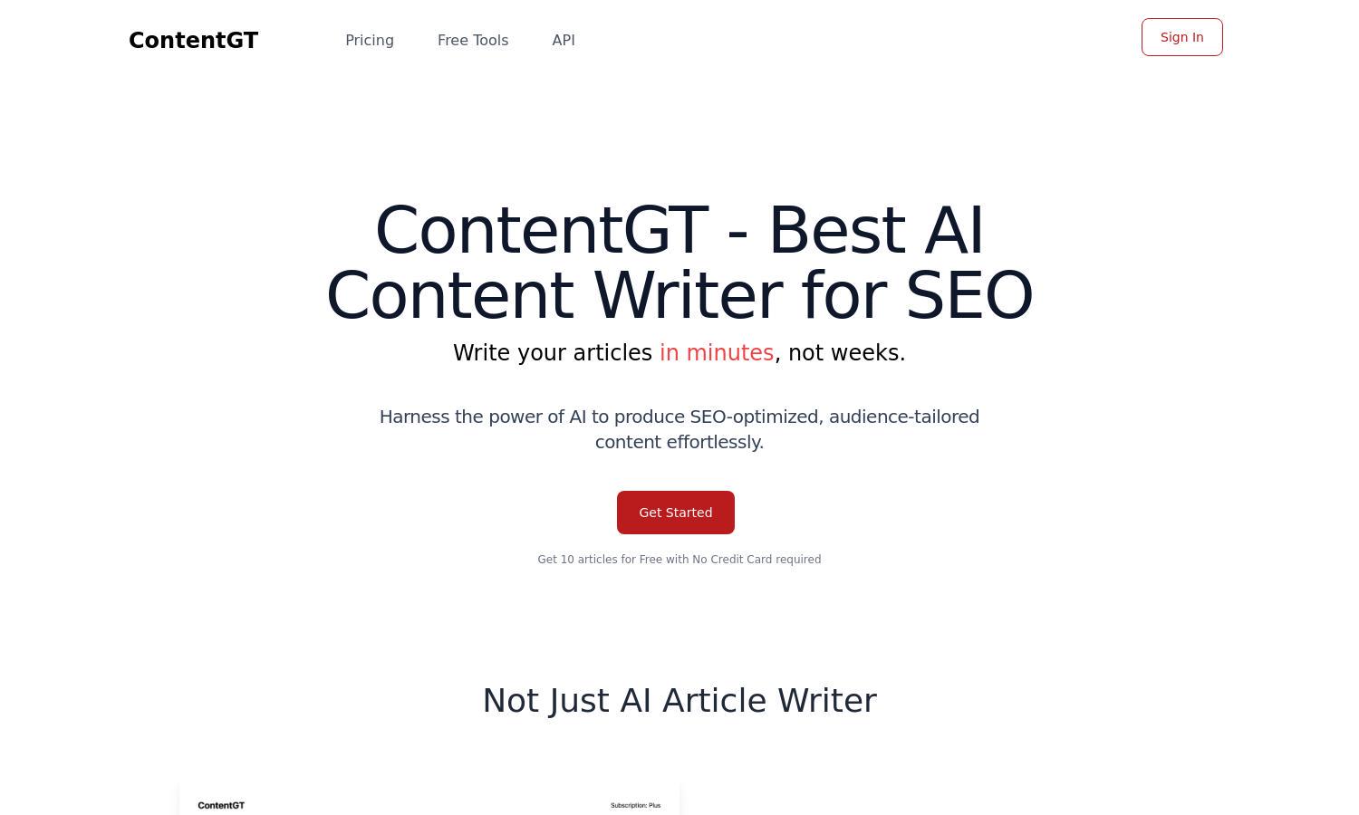 ContentGT Website