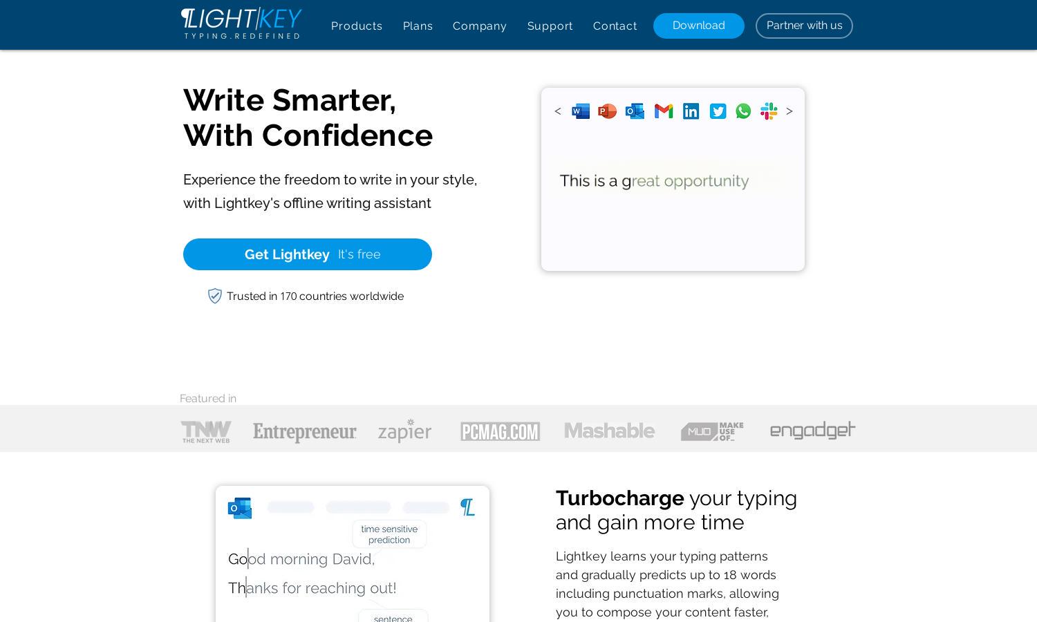 Lightkey Website