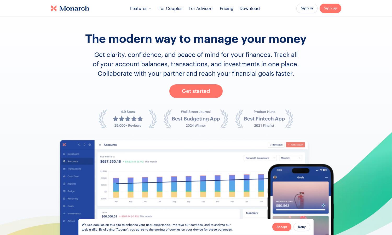 Monarch Money Website