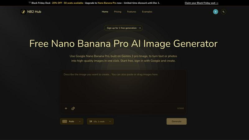 NB2 Hub application interface and features