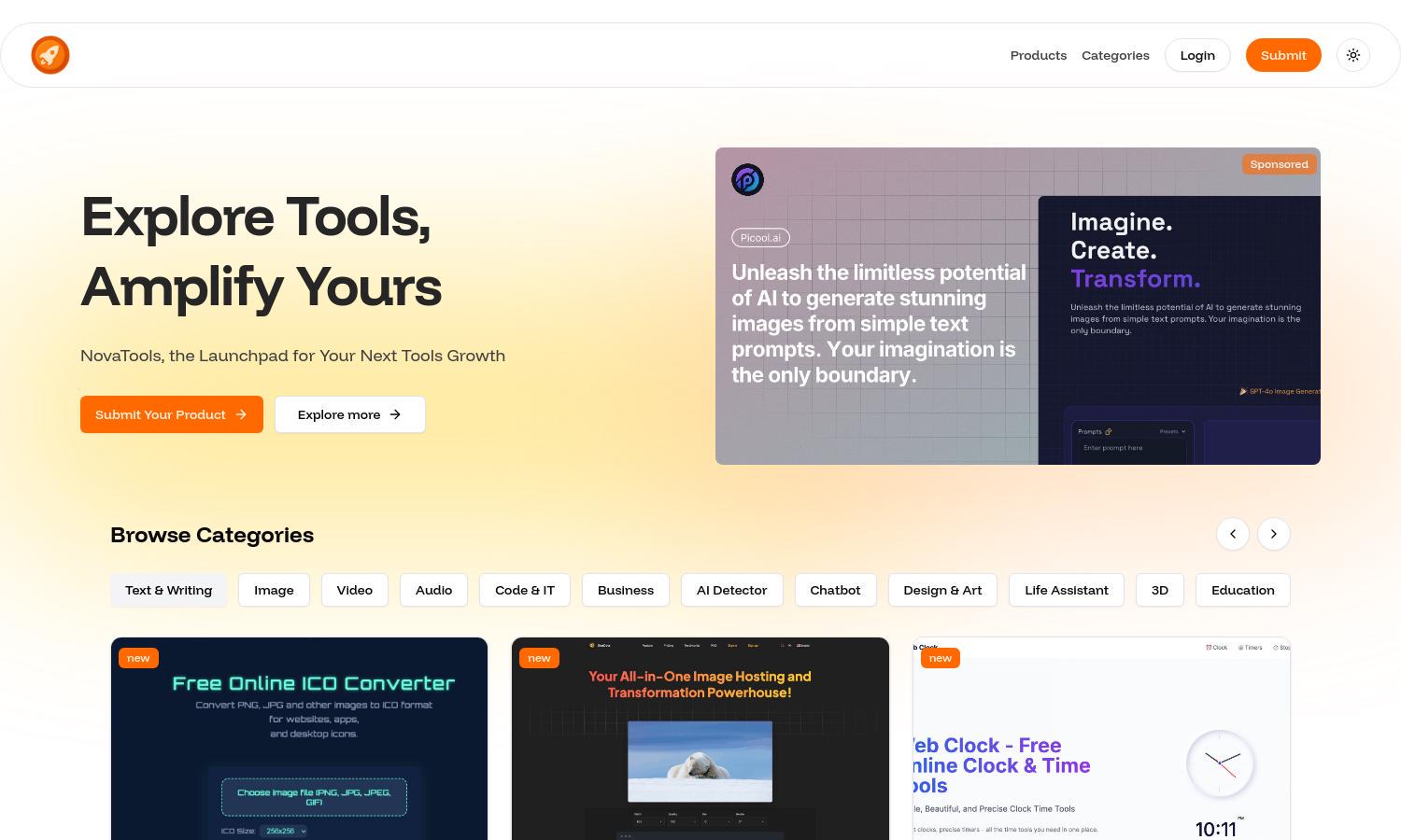 NovaTools.ai Website