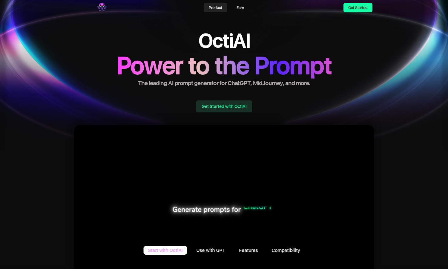 OctiAI Website