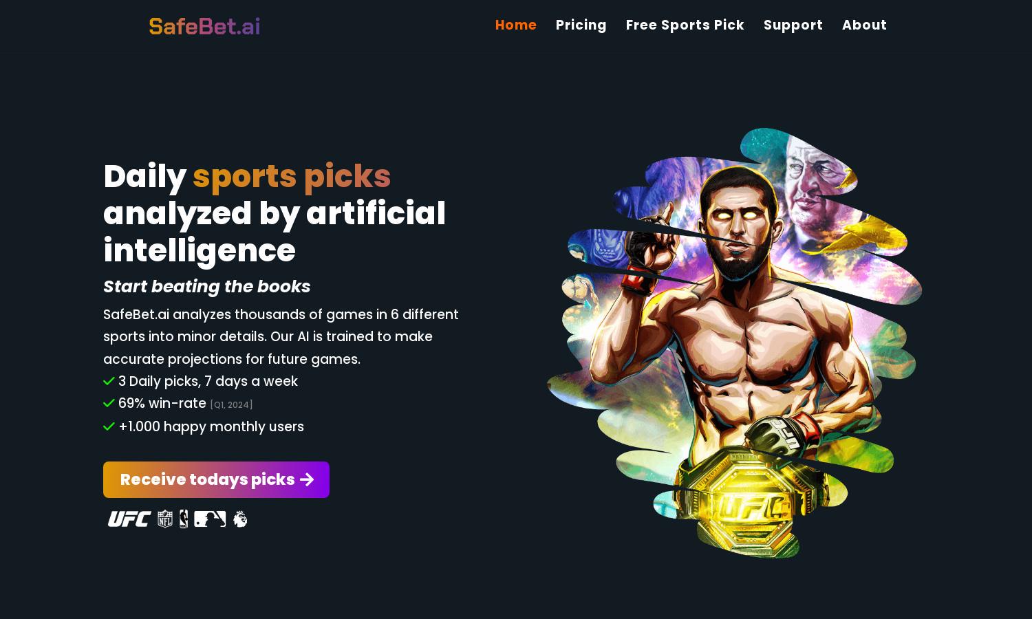 SafeBet Website