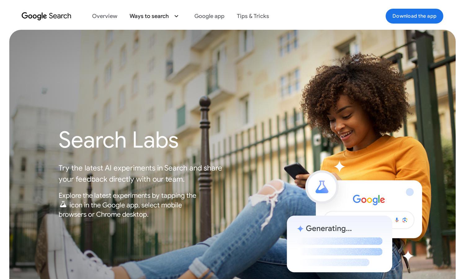 Search Labs Website