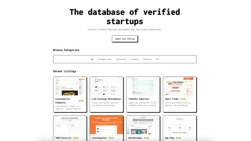 StartupTrusted application interface and features